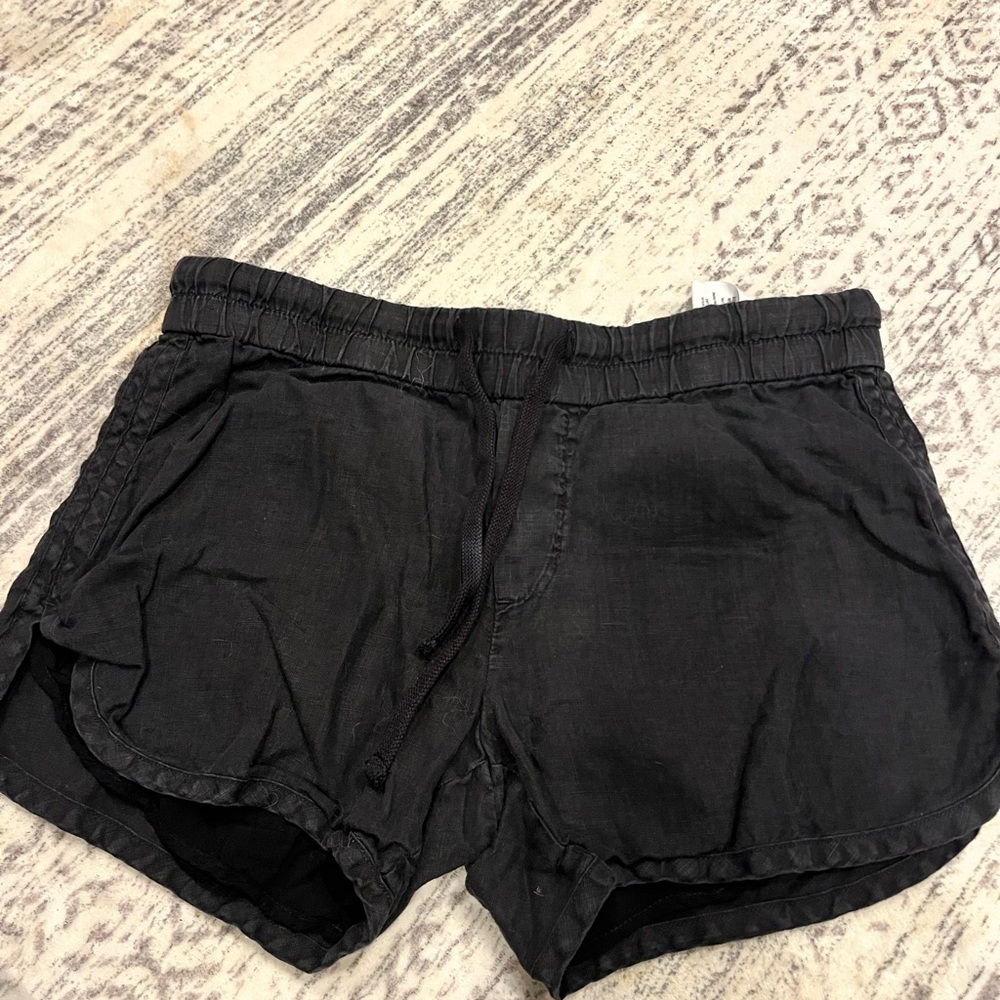 James Perse Black Athletic Shorts
